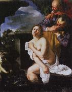 Artemisia gentileschi, susanna i badet